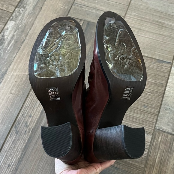 Free People ELLE BLOCK HEEL BOOT size 11 in vintage oak - Picture 10 of 11